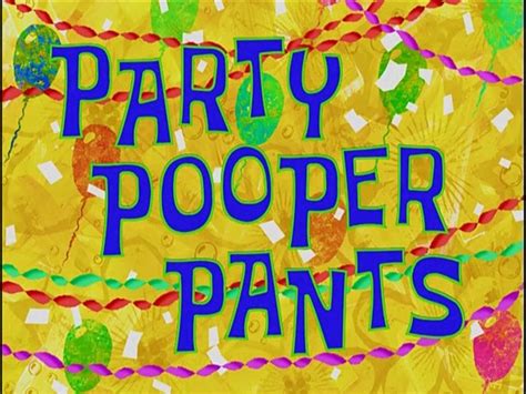 party pooper pants